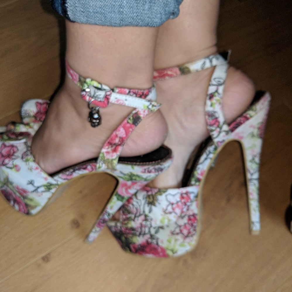 Iron Fist Creepy Rose stiletto